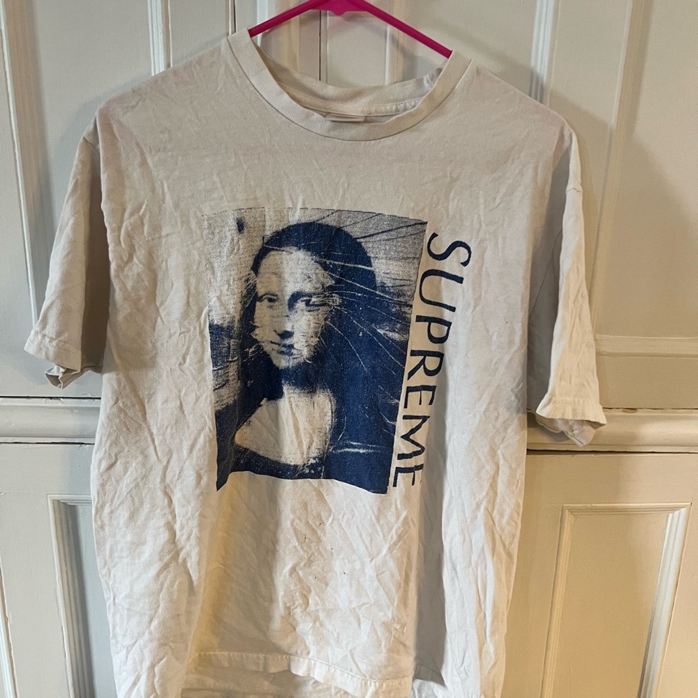 Supreme White Cotton T-Shirt